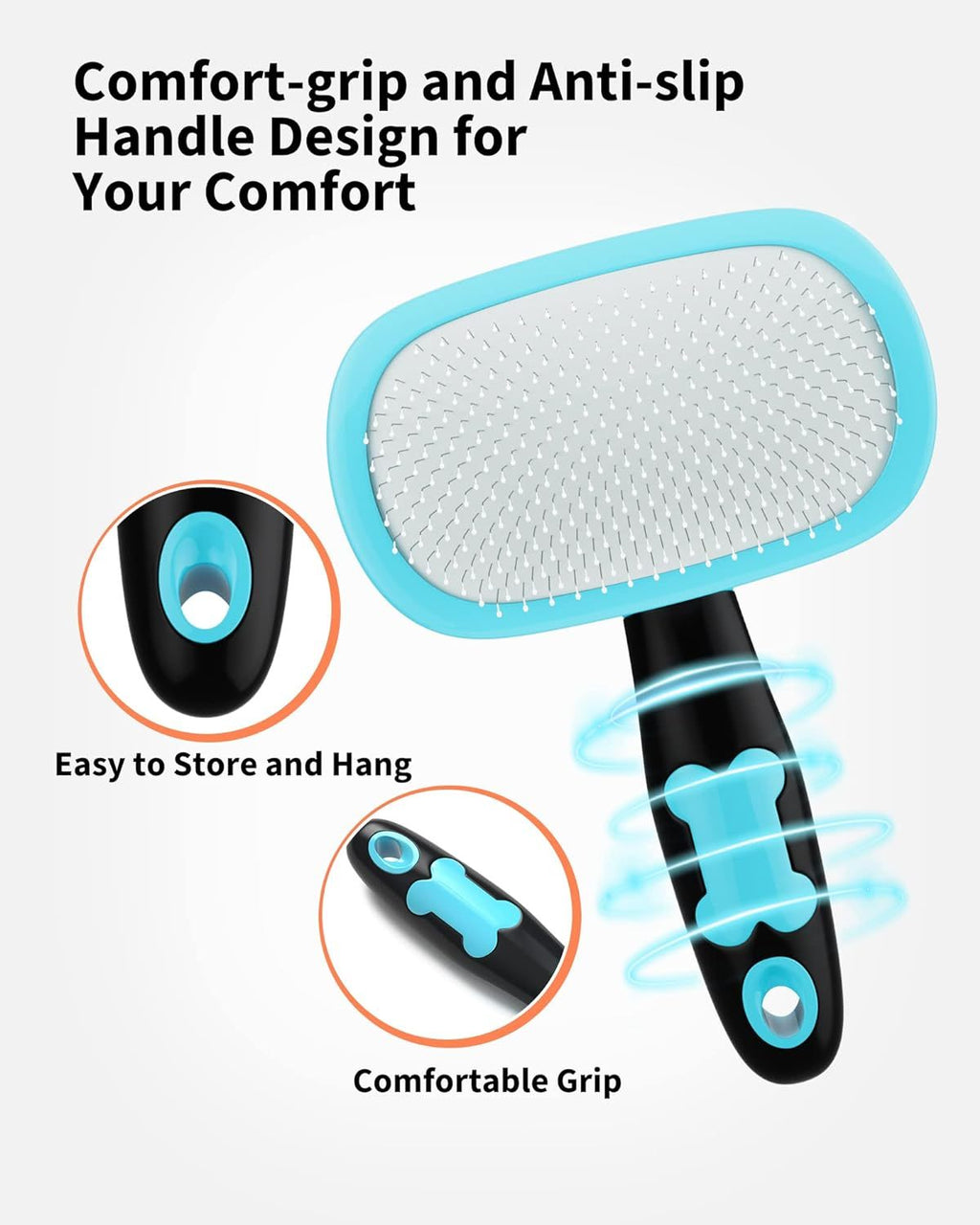 Dog and Cat Grooming Brush. Easy Hair Removal. Fast EU Delivery