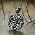 Vintage male concentric knot necklace