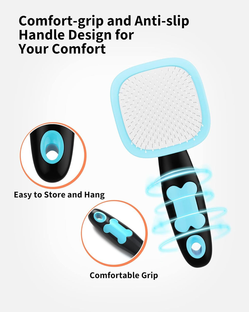 Dog and Cat Grooming Brush. Easy Hair Removal. Fast EU Delivery